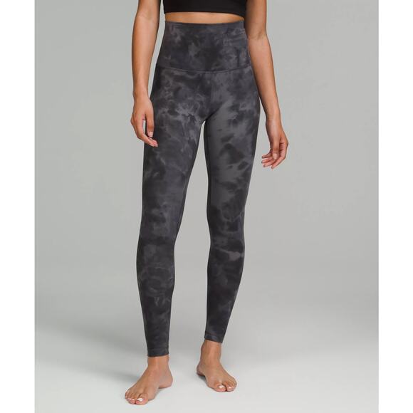 Lululemon Align High Rise Legging Size 4 28" Diamond Dye Pitch Graphite Grey - Picture 1 of 6